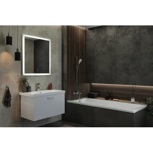 Душевая стойка HANSGROHE Croma Select E 26582400 хром белая
